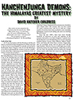 Kanchenjunga Demons Article